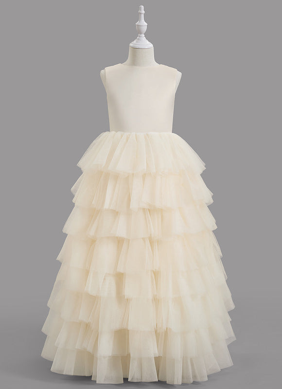 Robe Chic Princesse Tulle Écru - gallery 1