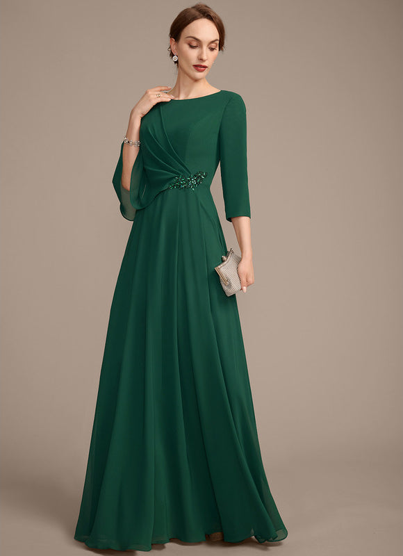 Robe Chic Mousseline Nuit - gallery 2