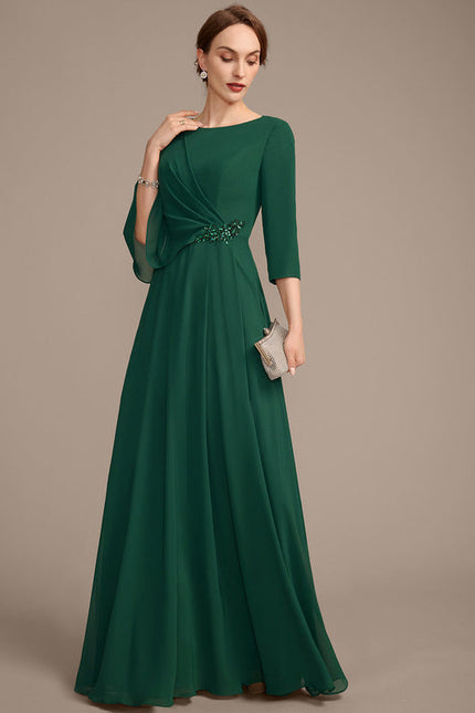 Robe Chic Mousseline Nuit - gallery 2