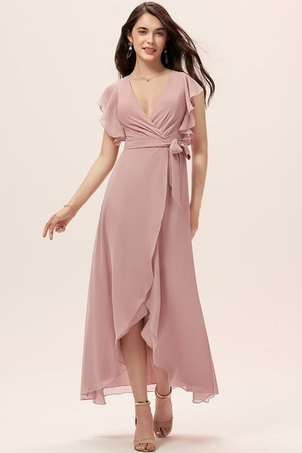 Robe Chic Fluide À Nouer