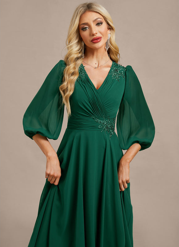 Robe De Soirée Mi Longue Chic - gallery 1