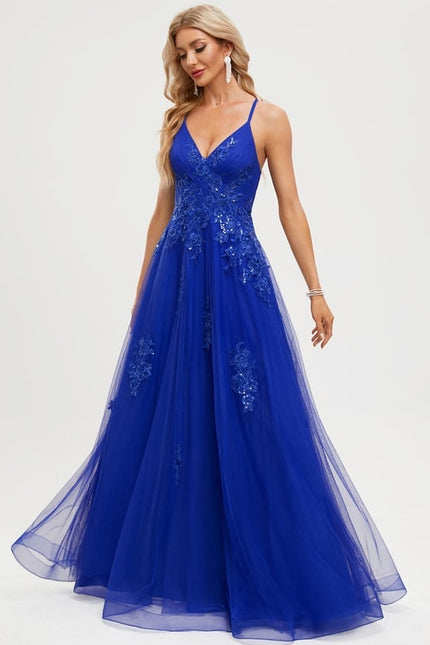 Robe Chic Bleue Étoilée - gallery 3