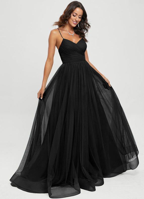Robe Chic Tulle Noir - gallery 5