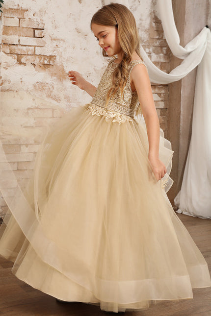 Robe Chic Dorée Tulle - gallery 8