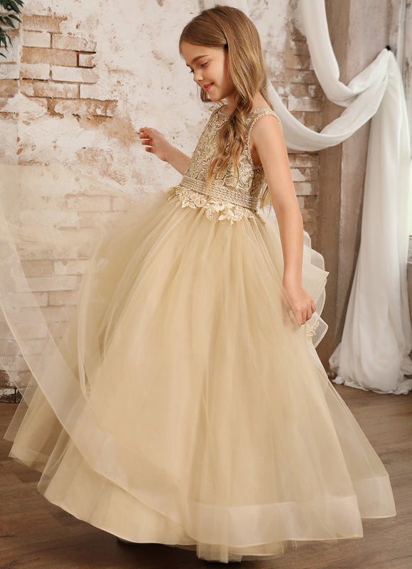Robe Chic Dorée Tulle - gallery 8