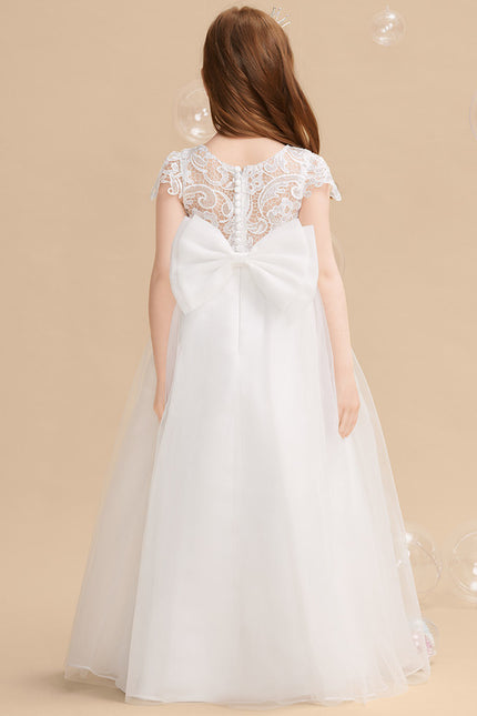 Robe Blanche Hiver Chic - gallery 3