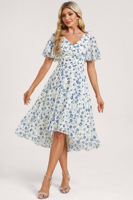 Robe Chic Fluide Bleu Nuit - gallery 2