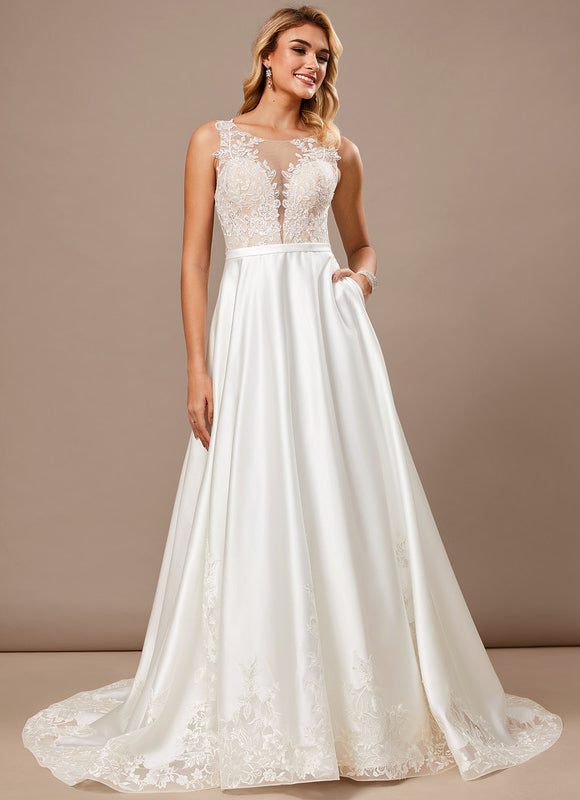 Robe Chic Satinée Fleurie - gallery 5