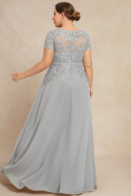 Robe Chic Longue Bleu Cobalt - gallery 6