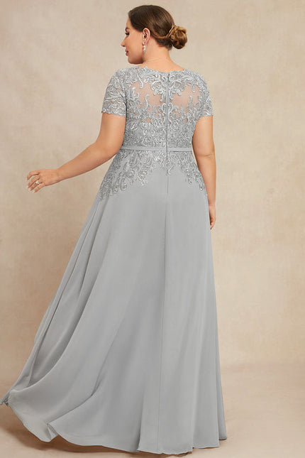Robe Chic Longue Bleu Cobalt - gallery 6