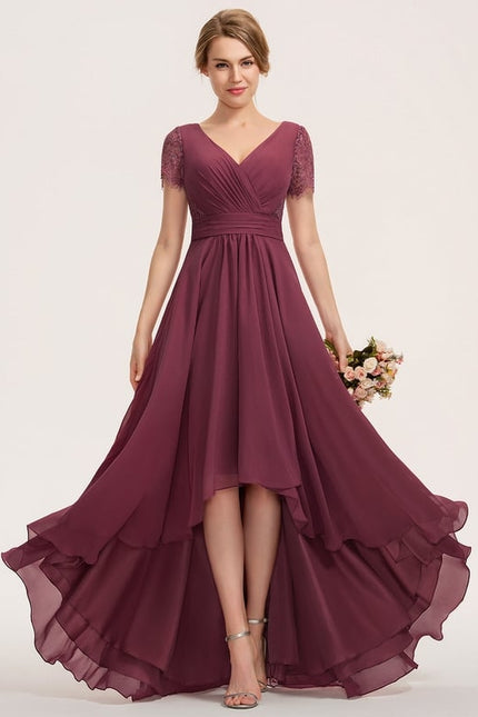 Robe Chic Aérienne Bordeaux