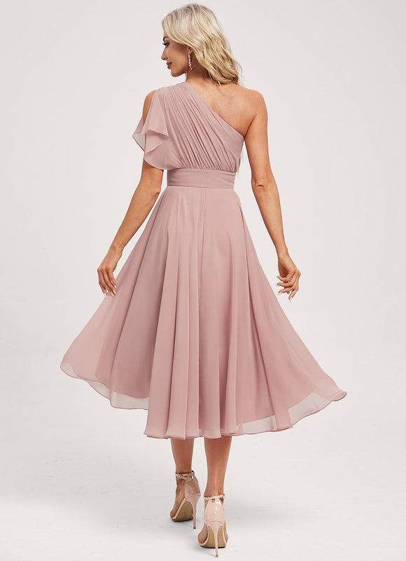Robe Chic Flottante Rose - gallery 4