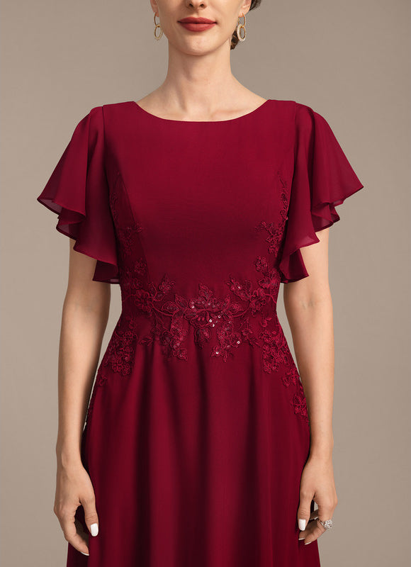 Robe Chic Rouge Élégant - gallery 6