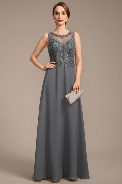 Robe Chic Violette Brodée - gallery 5