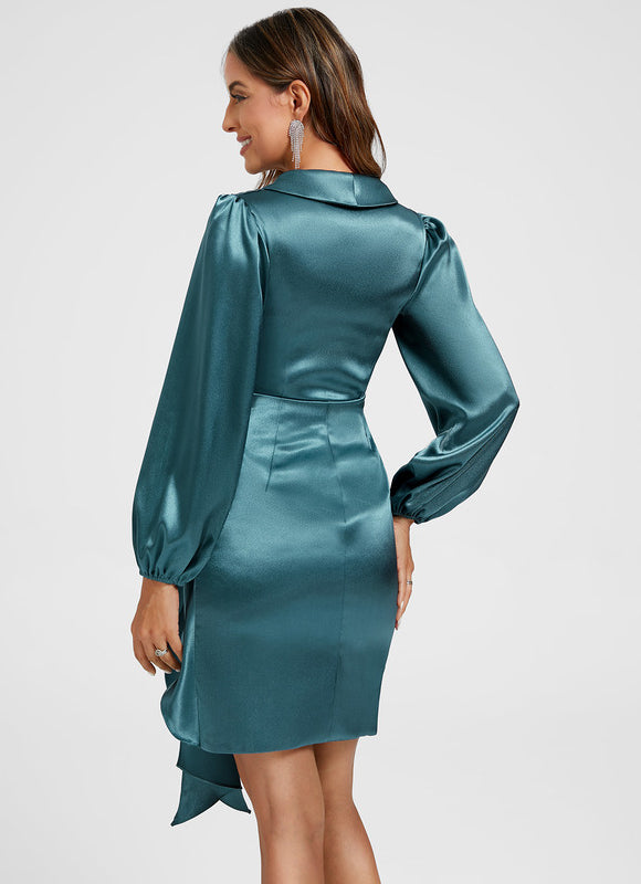 Robe Chic Satin Élégante - gallery 5