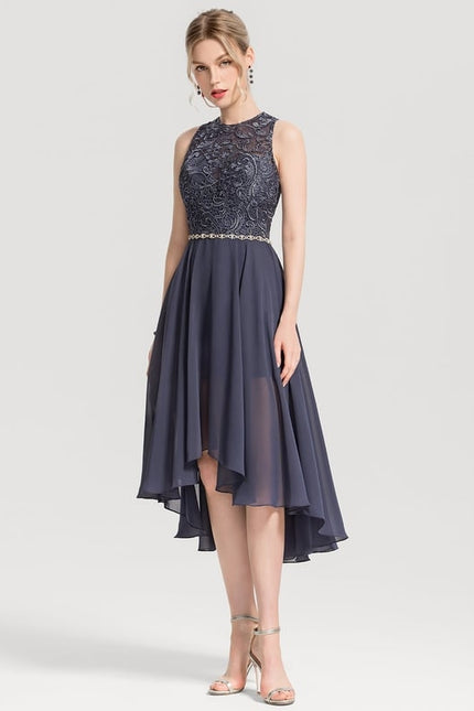 Robe Chic Élégance Verte Flottante - gallery 2