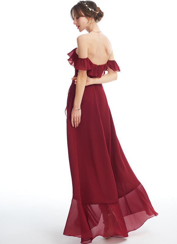 Robe Chic Rouge Aérien - gallery 3