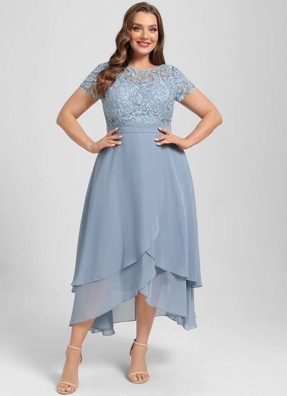 Robe Chic Bleu Cascade - gallery 9