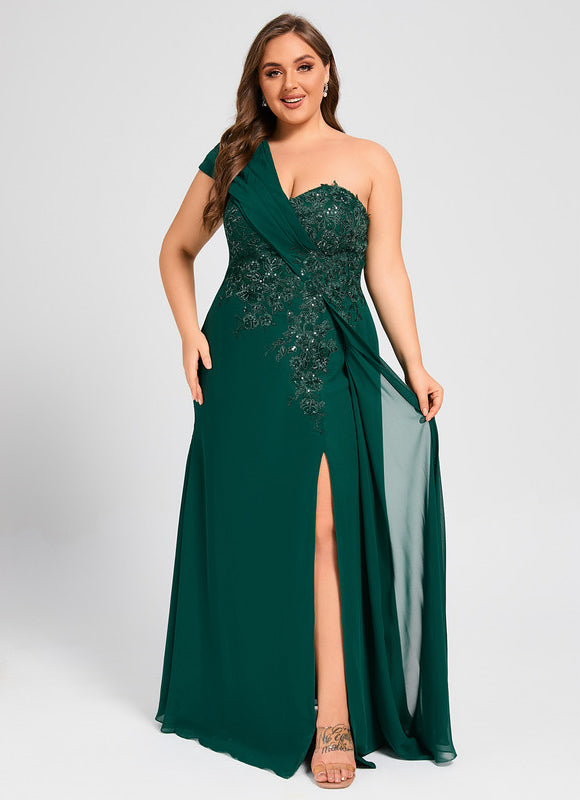 Robe Chic Émeraude Couture - gallery 9