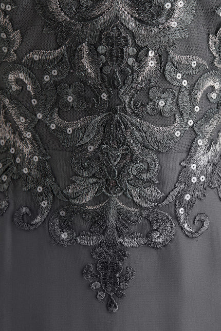 Robe Chic Élégance Charbon - gallery 1