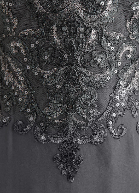 Robe Chic Élégance Charbon - gallery 1