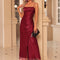 Robe Chic Maxi Chic Bordeaux