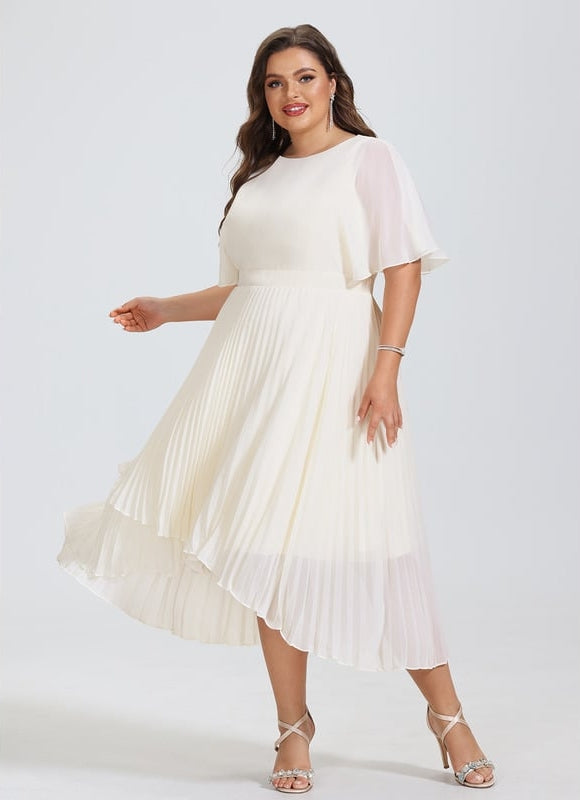 Robe Chic Asymétrie Élégante - gallery 4