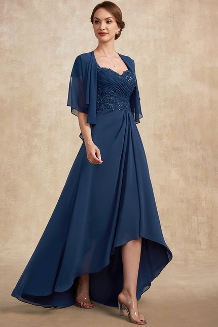 Robe Chic Élégance Plissée Perlée - gallery 3