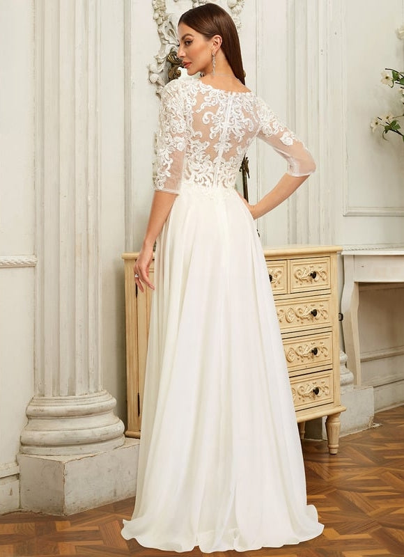 Robe Chic Mousseline Fleurie - gallery 4