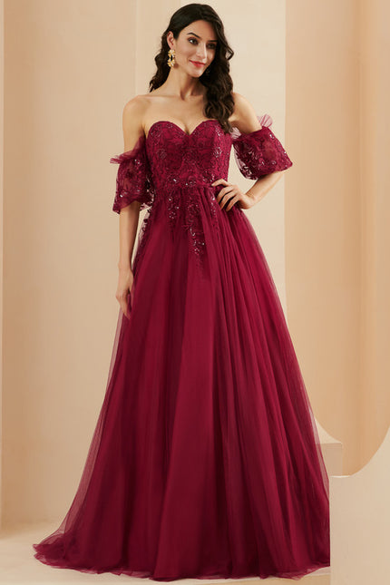 Robe Chic De Bal Émeraude - gallery 3