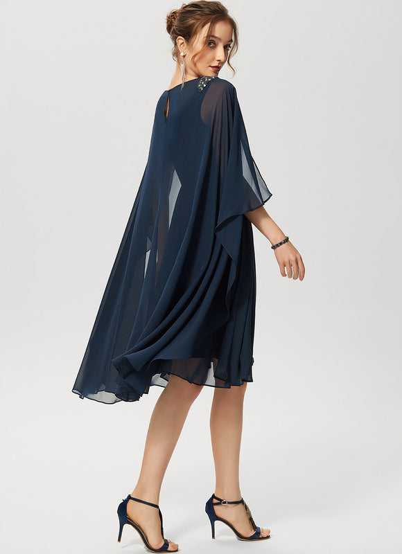 Robe Chic Voile Saphir - gallery 3