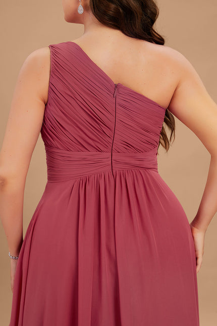 Robe Chic Asymétrique Beige - gallery 8