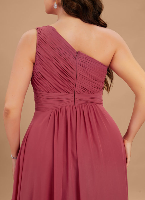 Robe Chic Asymétrique Beige - gallery 8