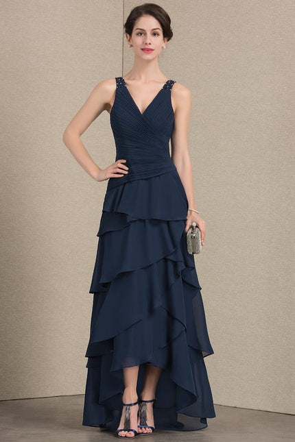 Robe Chic Couture Grise - gallery 4