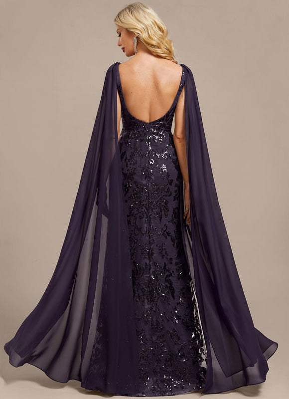 Robe Chic Cape Pailletée - gallery 5