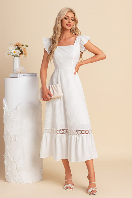 Robe Chic Écrue Rétro - gallery 5