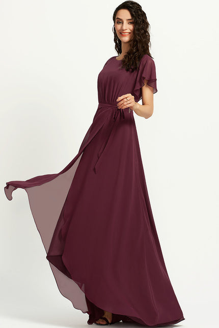 Robe Chic Élégance Émeraude Flottante - gallery 1