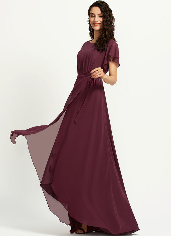 Robe Chic Élégance Émeraude Flottante - gallery 1