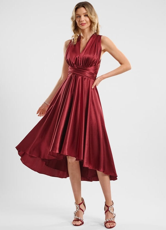 Robe Chic Rubis Élégante - gallery 9