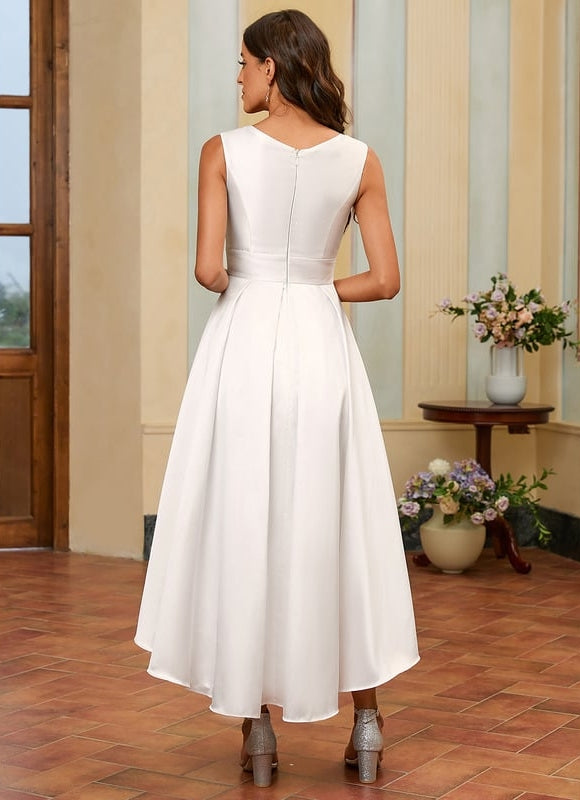 Robe Chic Éclat De Satin - gallery 2