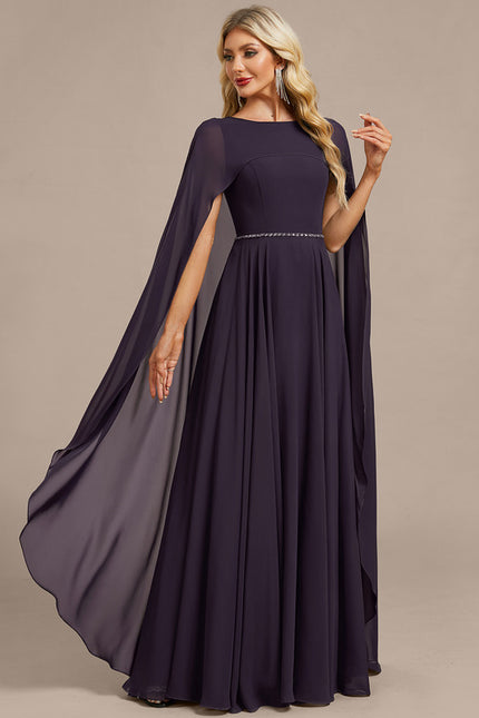Robe De Soirée Chic Avec Manche - gallery 5