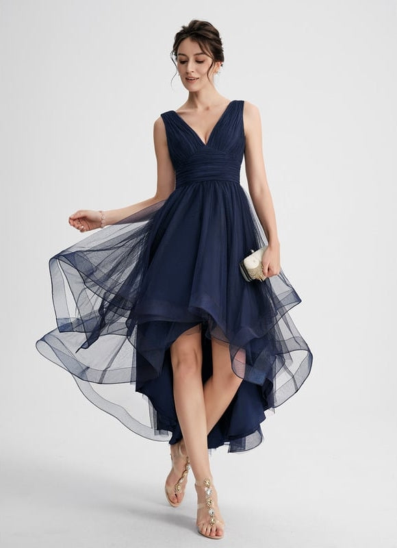 Robe Chic Nuit Tulle Flottant - gallery 2