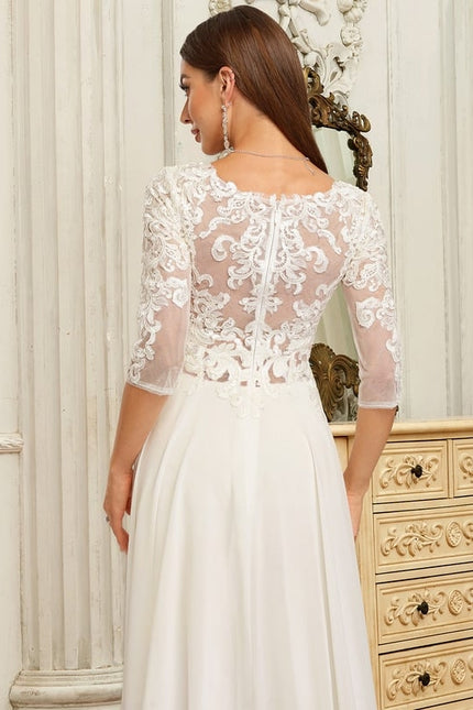 Robe Chic Mousseline Fleurie - gallery 5