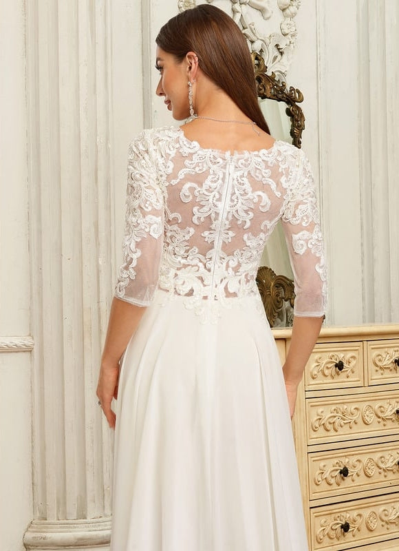 Robe Chic Mousseline Fleurie - gallery 5