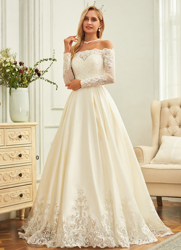 Robe Chic Rêve De Satin Mystique - gallery 1