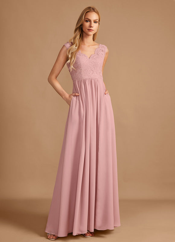 Robe Chic Élégance Rosée - gallery 3