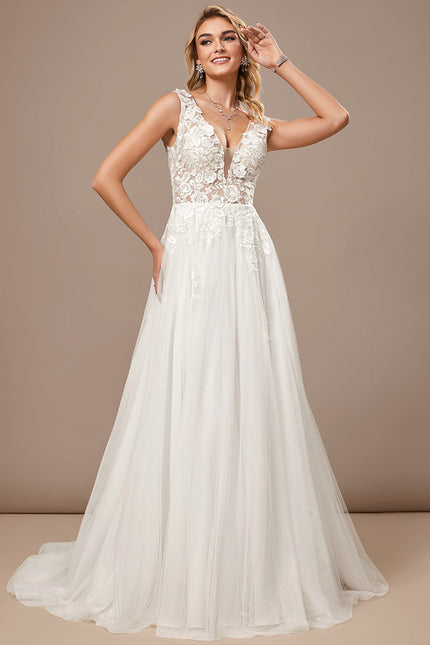 Robe Chic De Mariée Aérienne - gallery 1