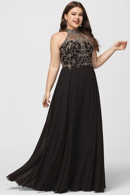 Robe Chic Glamour Mousseline - gallery 7