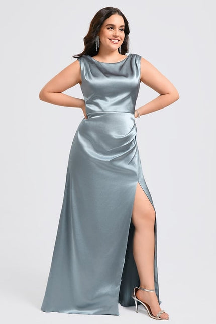 Robe En Soie Chic Longue Mariage - gallery 8