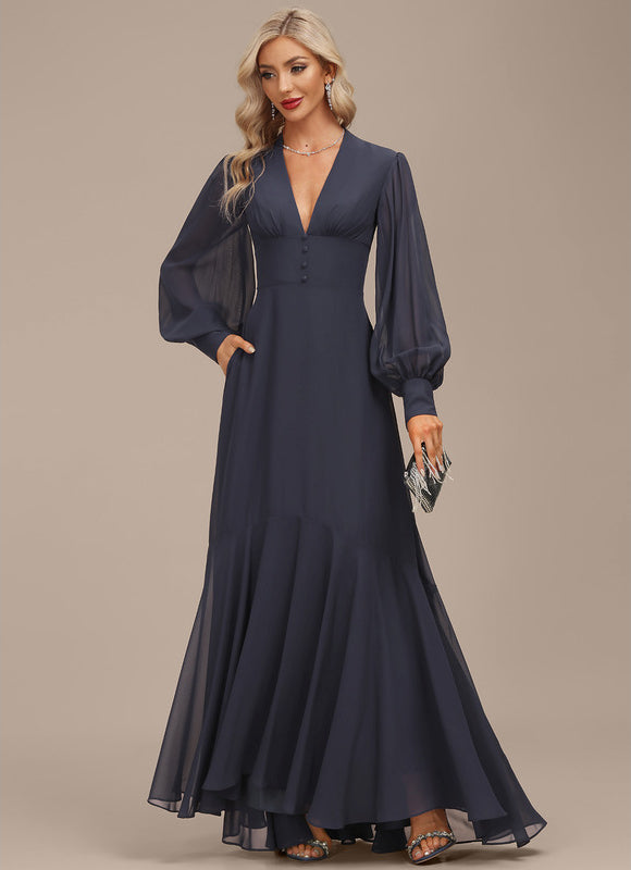 Robe Chic Nuit Élégante Flottante - gallery 6